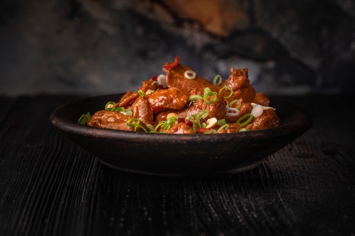 [00030000] Boneless Sticky Ribfingers Kalf ' Sweet & Sour ' 14x500gr ( bevroren )
